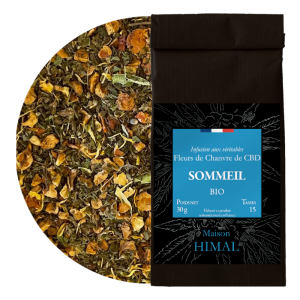  Infusion CBD bio sommeil Maison Himal
